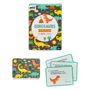 PETIT COLLAGE TRIVIA CARD - DINOSAURS