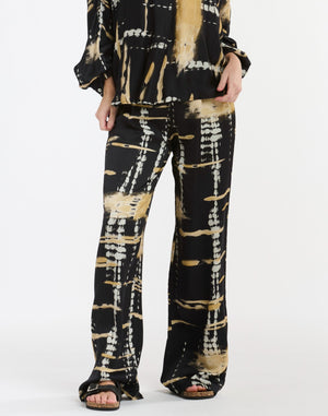 MONROE PANT - BLACK PRINT