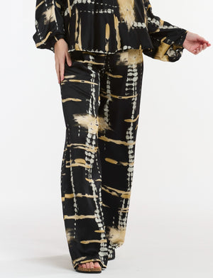 MONROE PANT - BLACK PRINT