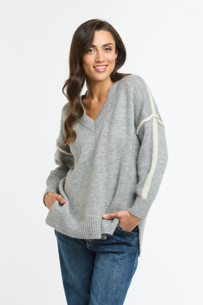 PIPER KNIT - GREY