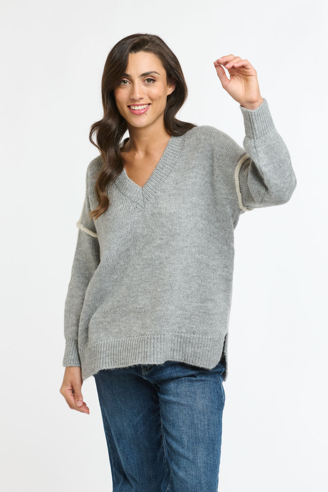 PIPER KNIT - GREY