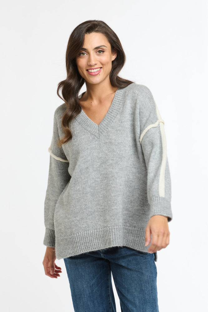 PIPER KNIT - GREY