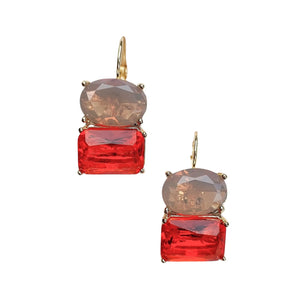 DIVINITY RED EARRING