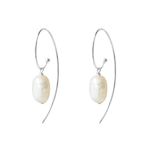 FRESHWATER PEARL HOOK EARRING