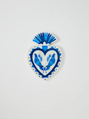 PAJARO HEART BLUE