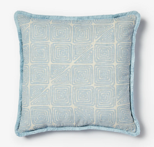 MAZE SOFT BLUE CUSHION