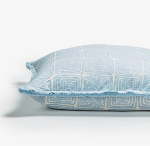 MAZE SOFT BLUE CUSHION