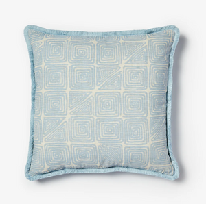 MAZE SOFT BLUE CUSHION