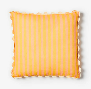 THIN STRIPE YELLOW CUSHION