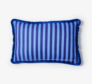 THIN STRIPE BLUE CUSHION