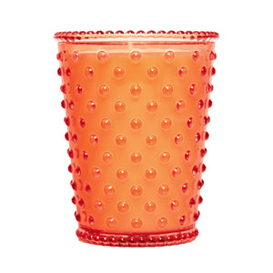 SIMPATICO SICILIAN ORANGE HOBNAIL 100HR CANDLE