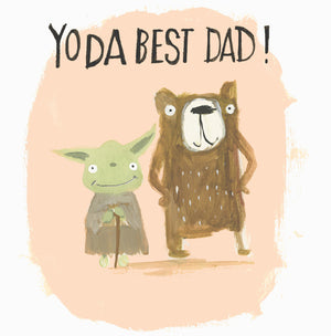 YODA BEST DAD CARD