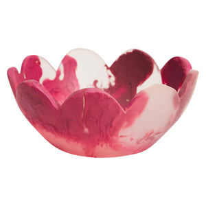 PETAL BOWL - RHUBARB