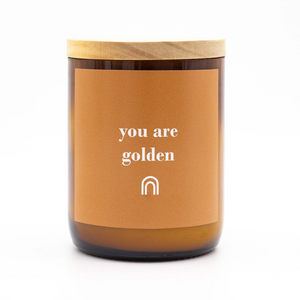 HAPPY DAYS - YOU ARE GOLDEN SOY CANDLE 260G